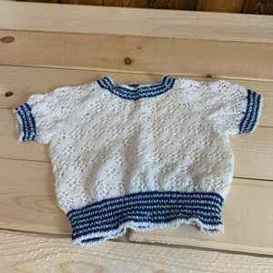 Vintage-Handmade-Baby Sweater